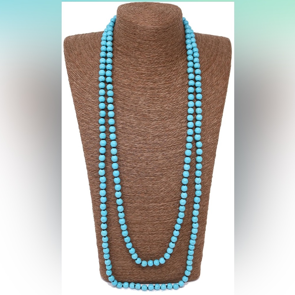 Turquoise Beaded Necklace